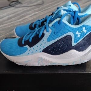 Under Armour Kids' Blue and Navy Sneakers